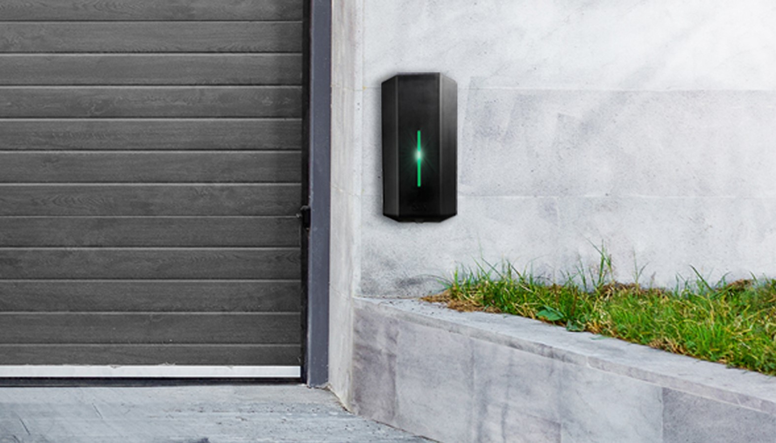 Garo GLB på en vägg